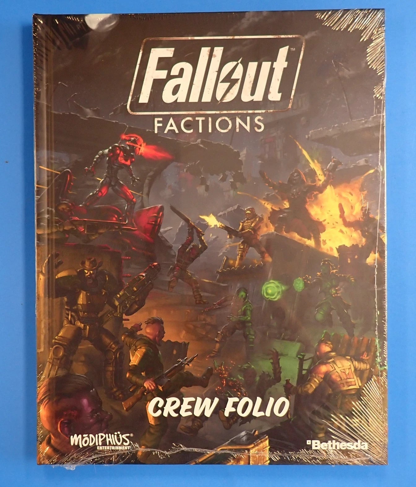 Fallout Factions Crew Folio & Rulebook Modiphius Entertainment Bethesda 2025 [Pre-Owned]