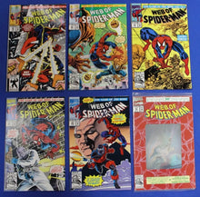 Load image into Gallery viewer, Web of Spider-Man #1-129 Complete Set + Annual 2, 4-10 VF-VF/NM
