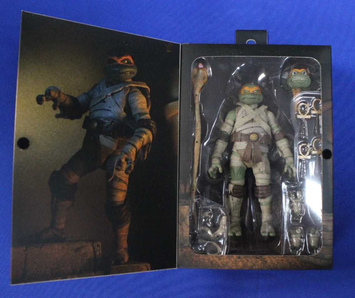 NECA 2023 TMNT x Universal's Monsters Action Figure Lot of 9
