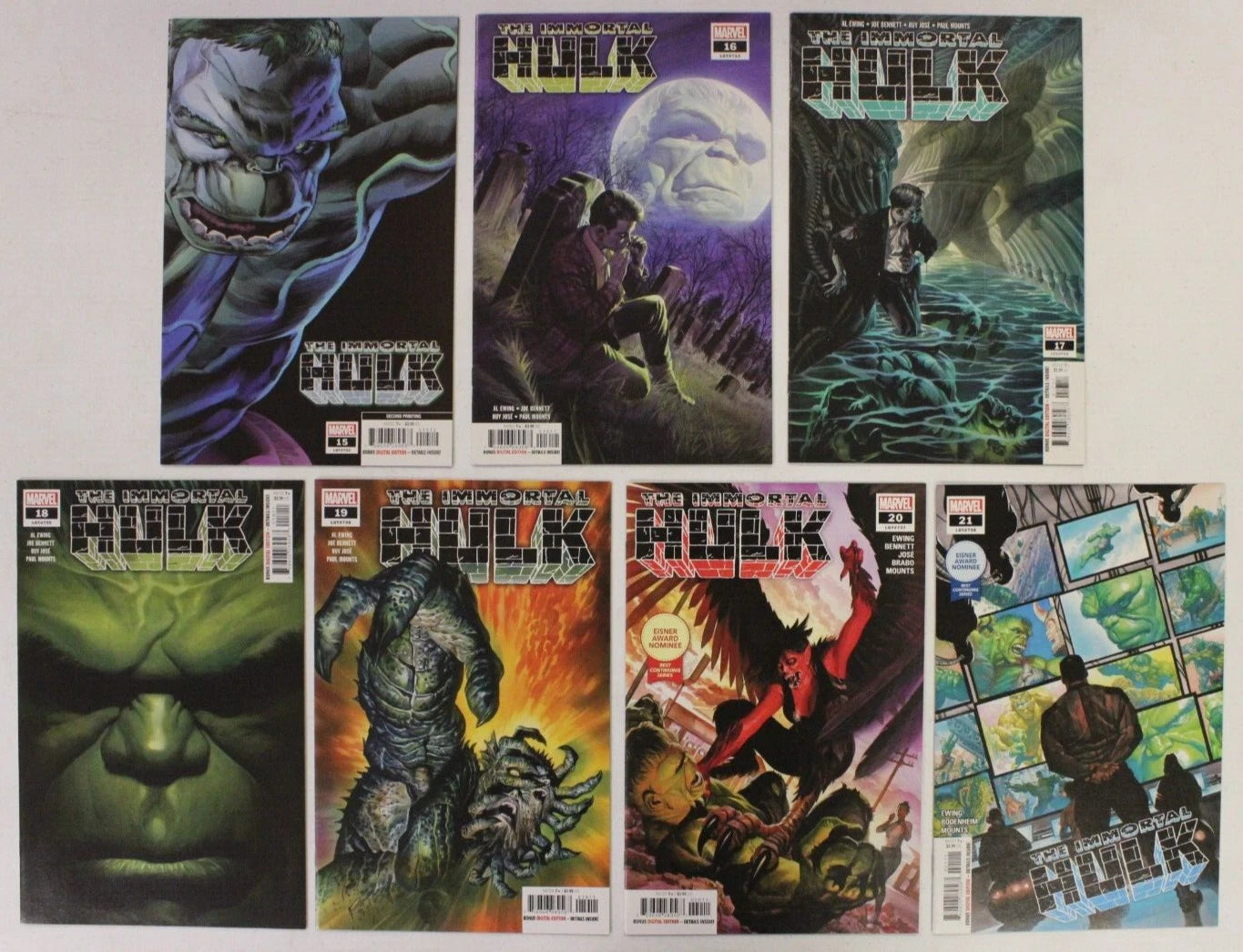 Immortal Hulk #1-50 Full Set + Extras 78 Comics