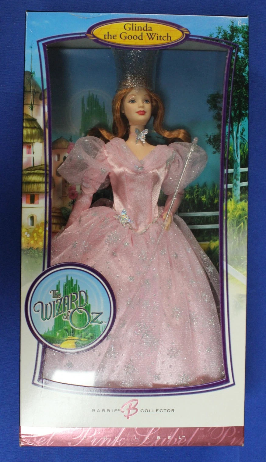 Mattel 2006 Barbie Pink Label Wizard of Oz Dolls Lot of 6 Complete in Box