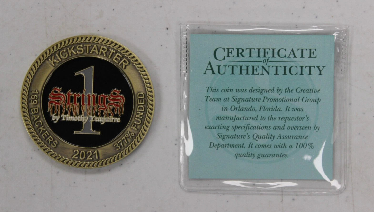 Strings #1 Kickstarter Edition CVR A CBCS 9.8 SIGNED Yzaguirre + Stretch Goals