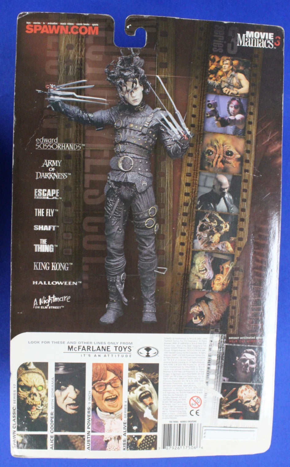 The Thing Norris Creature With Spider Figure