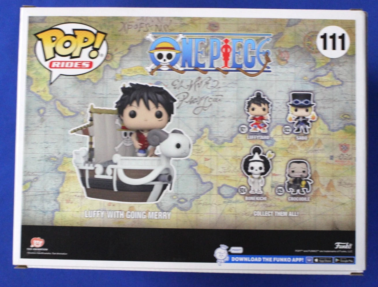 Luffy With Going Merry Funko Pop Rides #111