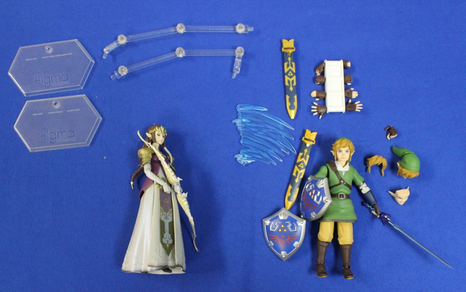 Max Factory Figma Zelda and Link Action Figures