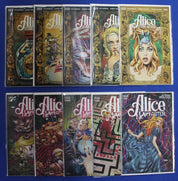 Alice Ever After #1-5 + Alice Never After #1-5 Complete Sets VF/NM