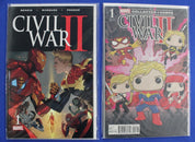 Civil War II #0-8 Complete Set + #1 Funko Variant VF-VF/NM