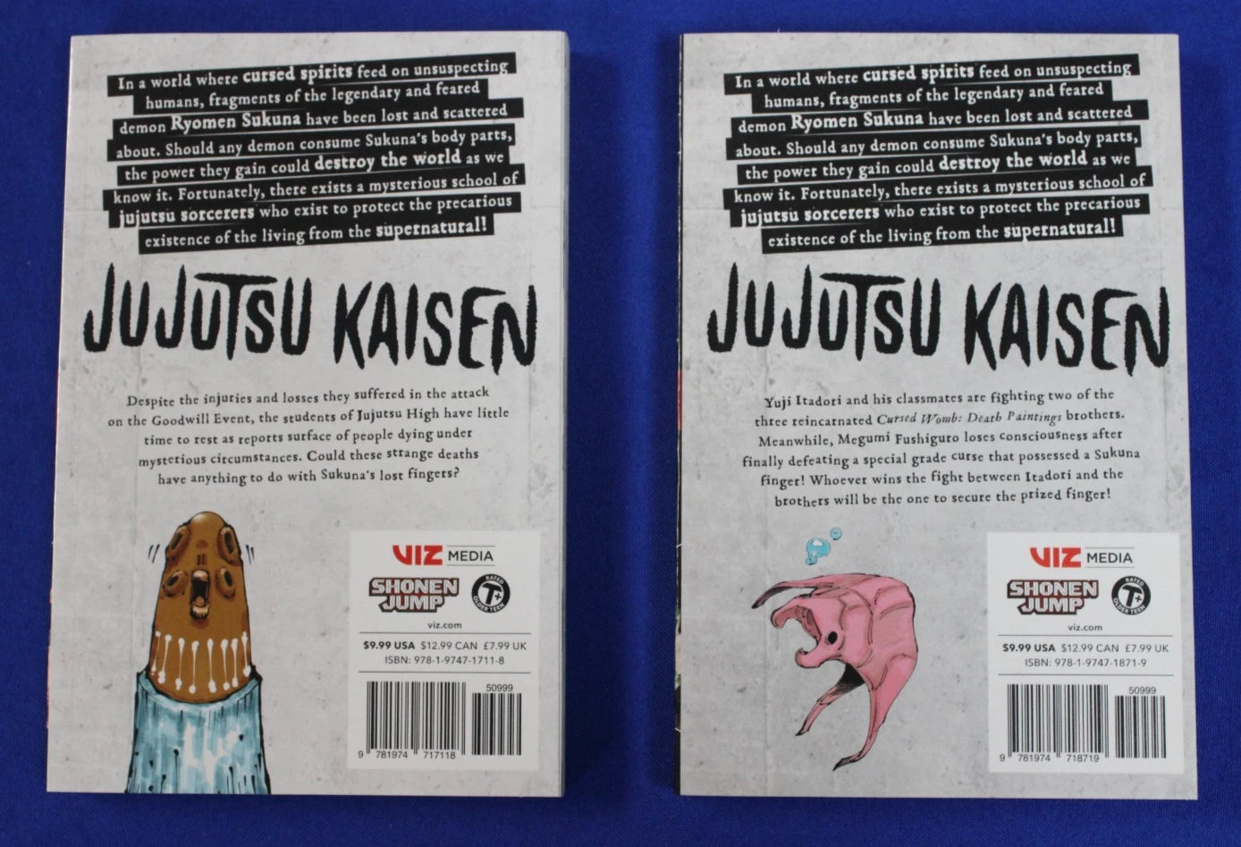 Jujutsu Kaisen Manga Volumes 1-22 Paperback
