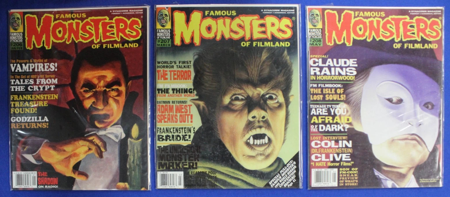 Famous Monsters of Filmland Magazine Lot of 39 FN-VF