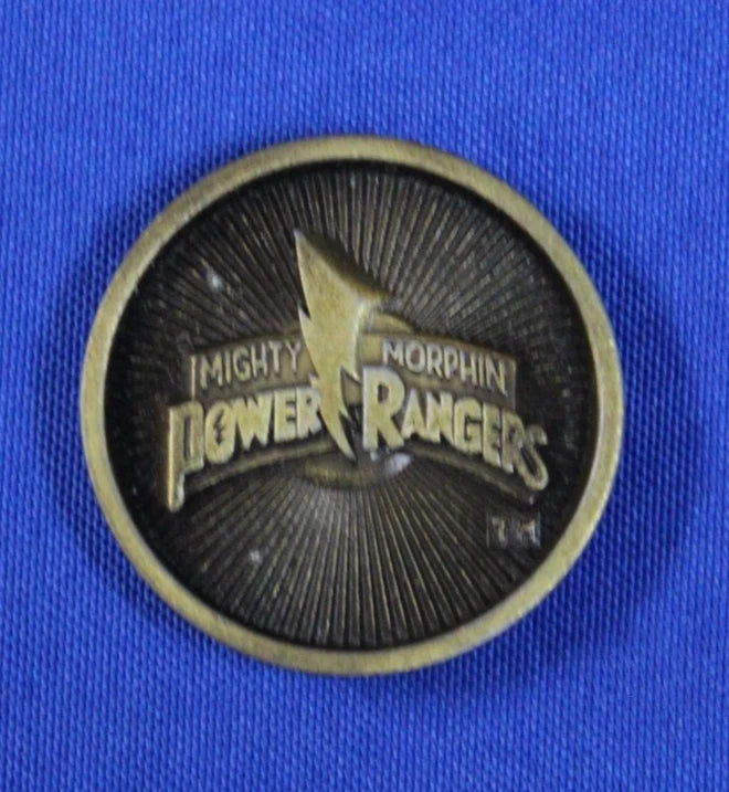 Bandai MMPR Legacy Power Morpher Diecast with 9 Extra Coins and Custom Stand