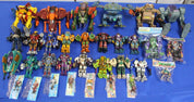 HUGE Playmates 1990s Exo-Squad Lot of 24 E-Frames Vehicles & 32 Action Figures