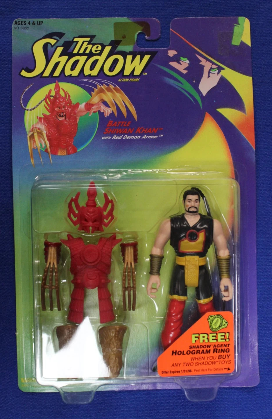 Kenner 1994 The Shadow Action Figure Lot of 5 Sealed in Box