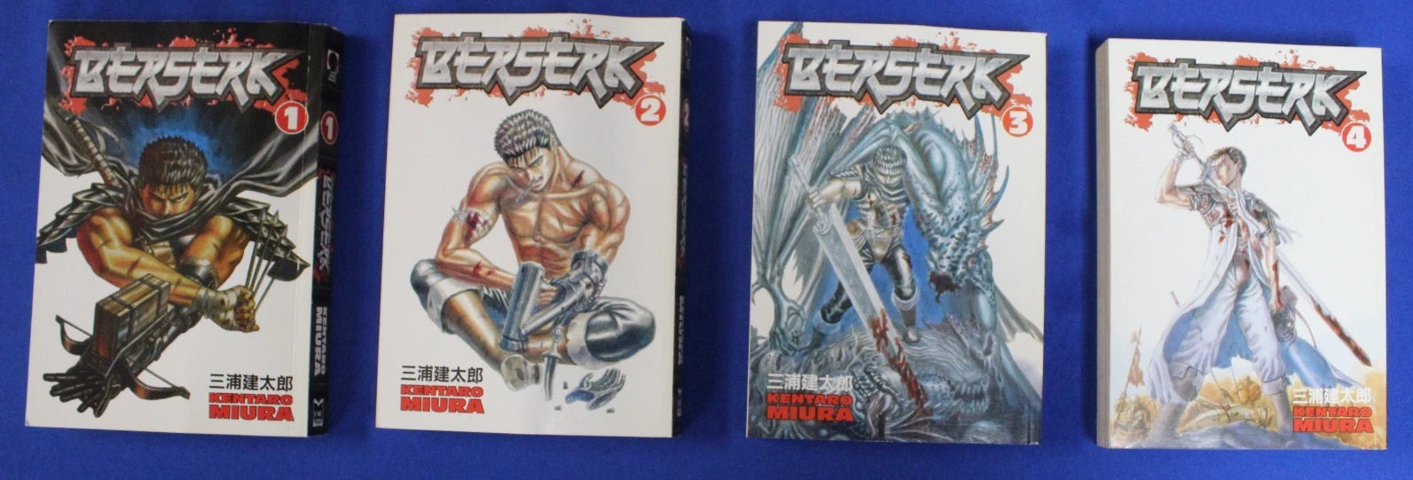Berserk Vol 1-41 + Flame Dragon Knight English Manga Near Complete Paperback Set