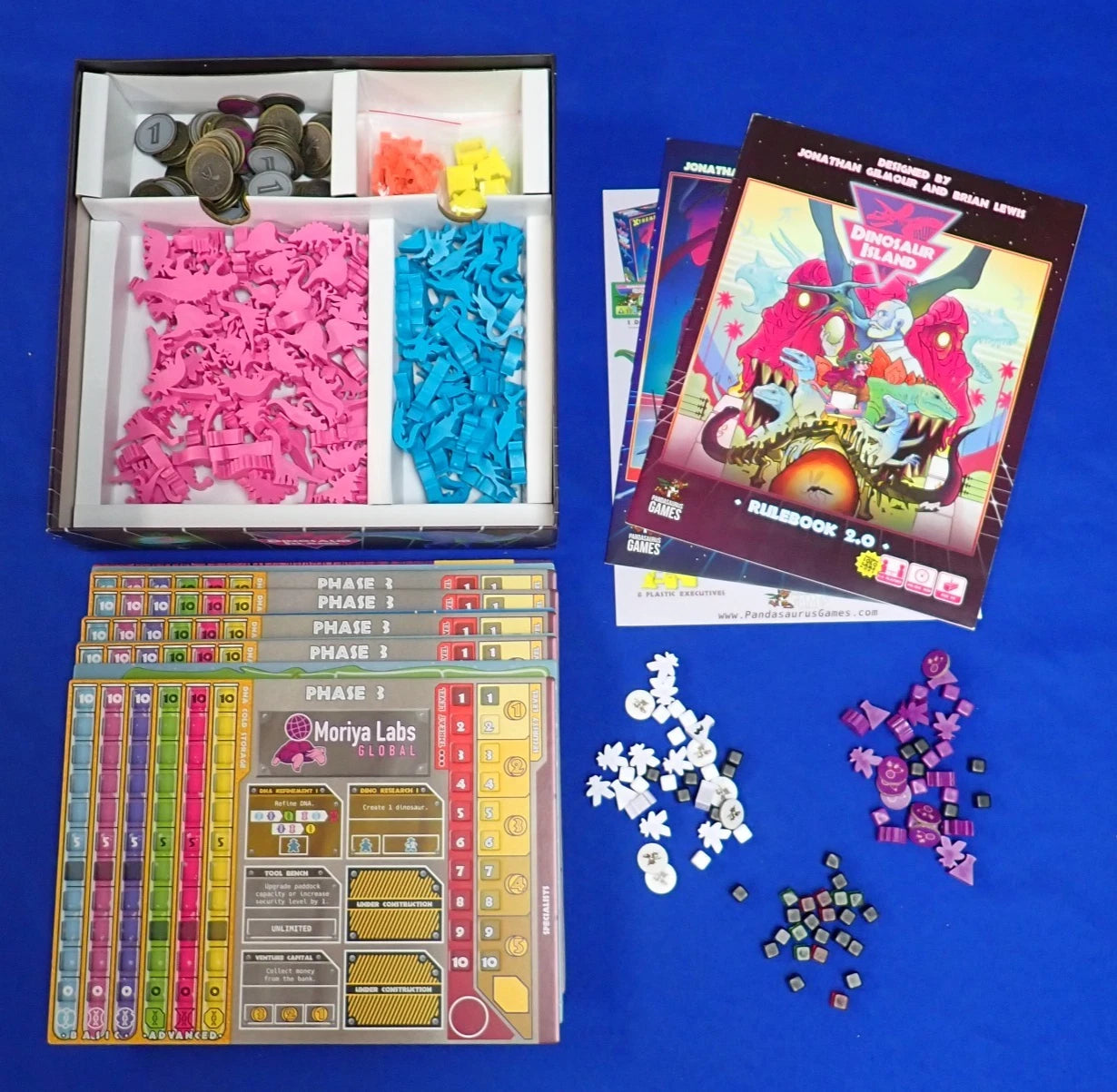Dinosaur Island Extreme Edition + Duelosaur & Totally Liquid Expansion KS Lot