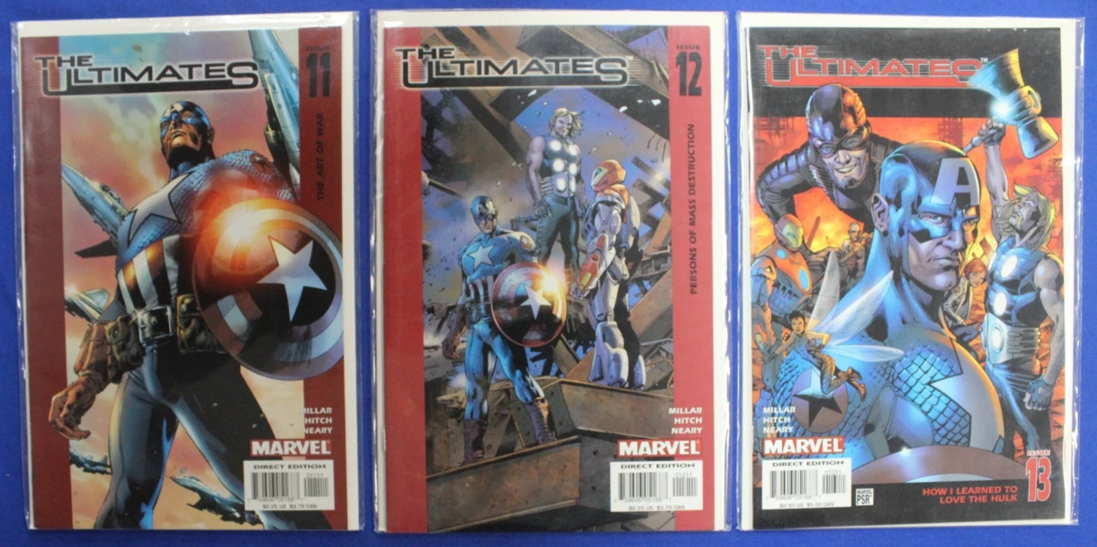 The Ultimates #1-13 + 2 #1-13 (Missing #6) + Annuals Lot of 28 VF/NM