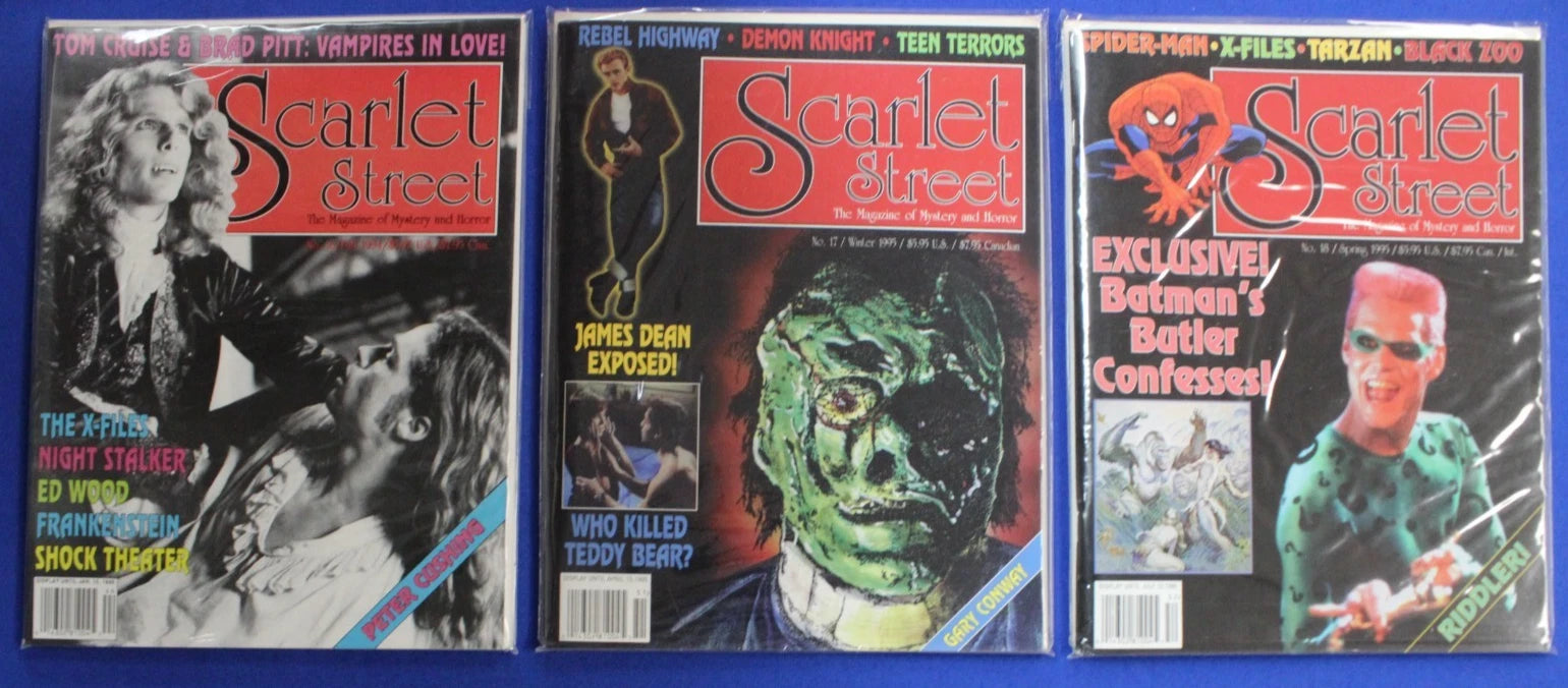 Scarlet Street #3 & 5-20 Lot of 17 VF-VF/NM