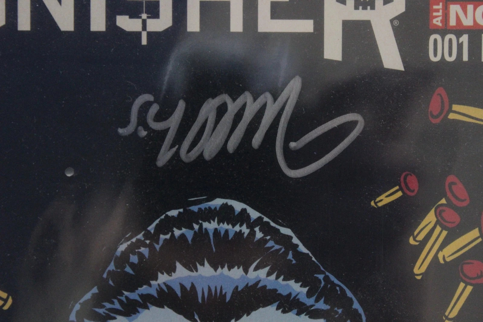 The Punisher #1 Variant SIGNED by Skottie Young CBCS 9.4 NM