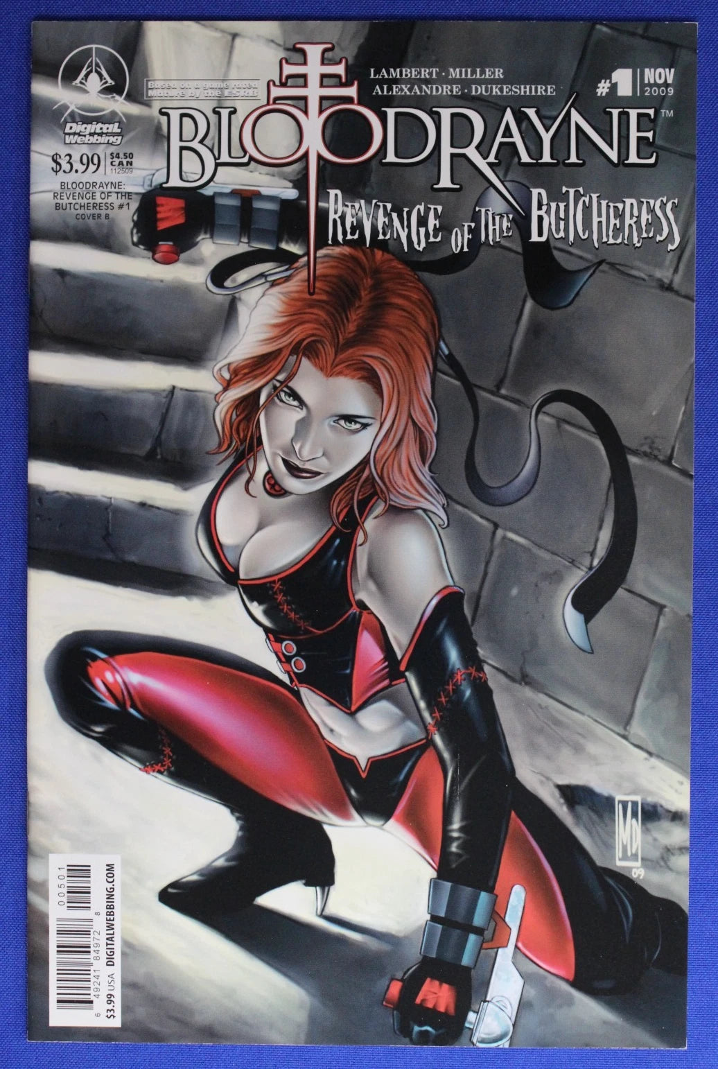 BloodRayne: Revenge of the Butcheress #1 David Miller B Cover Variant