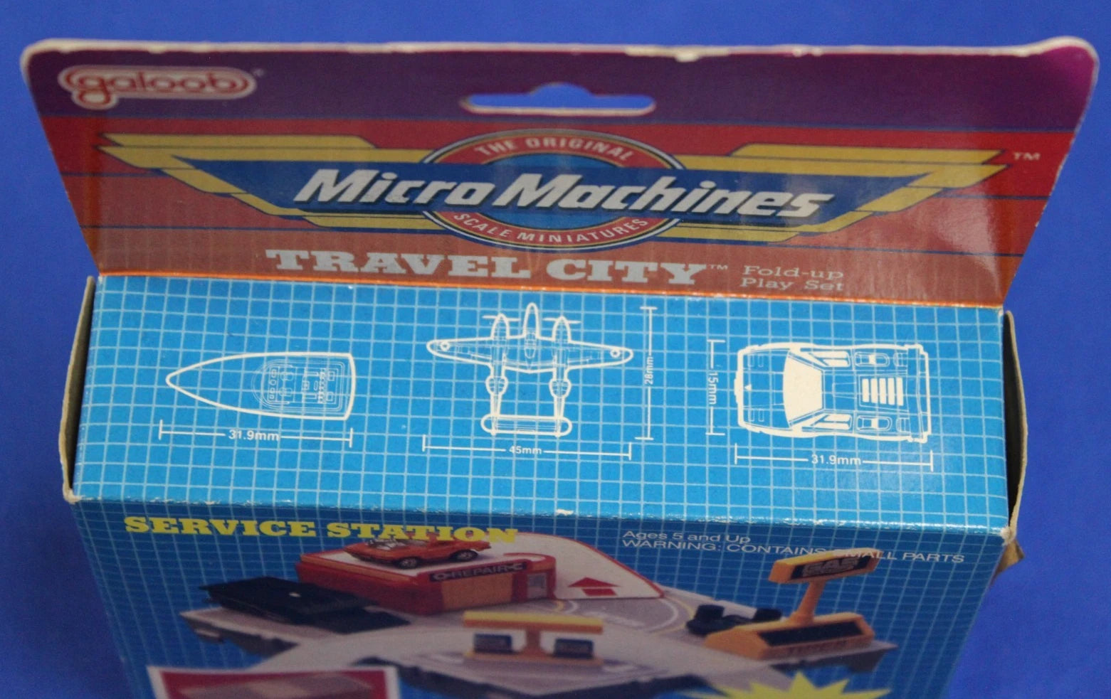 Micro Machines Service Station Travel City Play Set