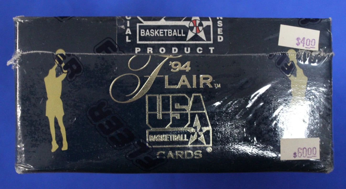 Flair 1994 Basketball Cards Box Sealed Limited Edition Sealed Card Pack Box