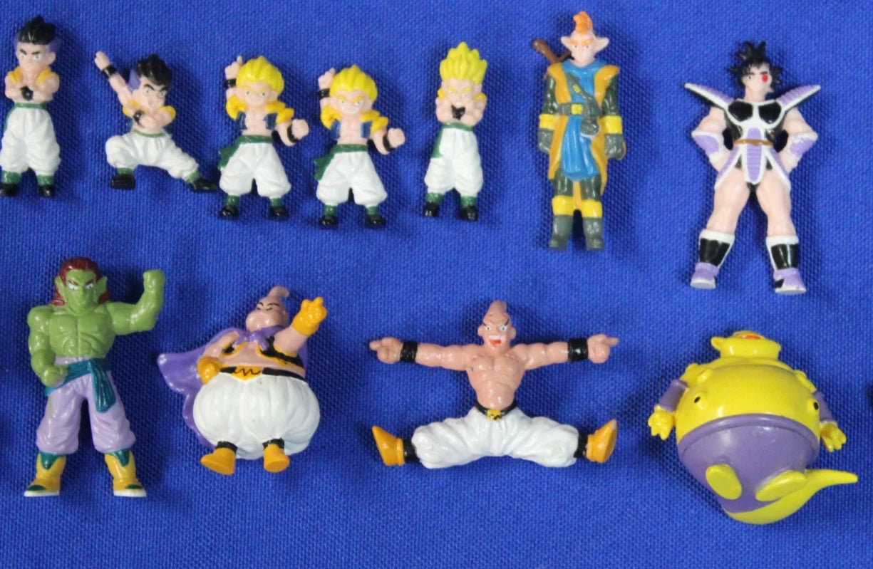 Irwin Toys Dragon Ball Z 80s-90s Loose Miniature Figures Lot of 52