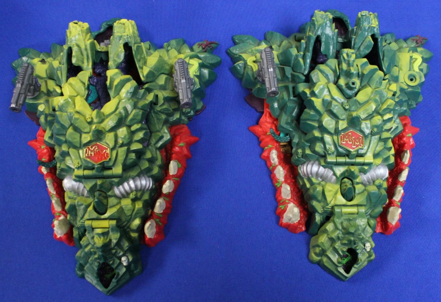 Bluebird 1990s Mighty Max Doom Zone Playset Figure Toy Lot of 13