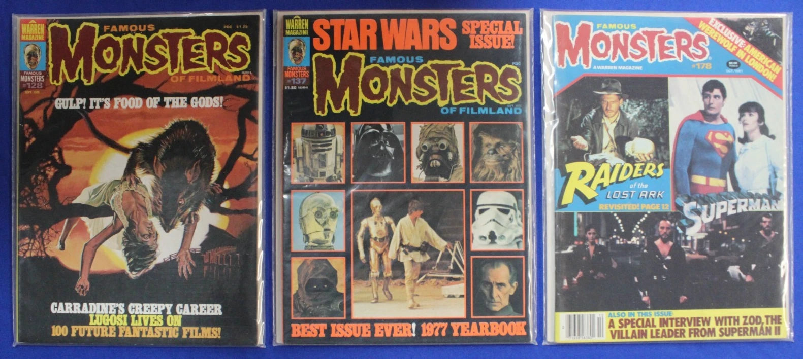 Famous Monsters of Filmland Magazine Lot of 39 FN-VF