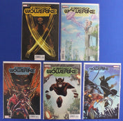 X Deaths/ X Lives of Wolverine #1-5 Complete Sets Lot of 10 VF-VF/NM