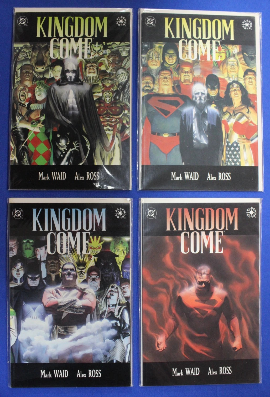 Kingdom Come #1-4 Complete Set VF-VF/NM