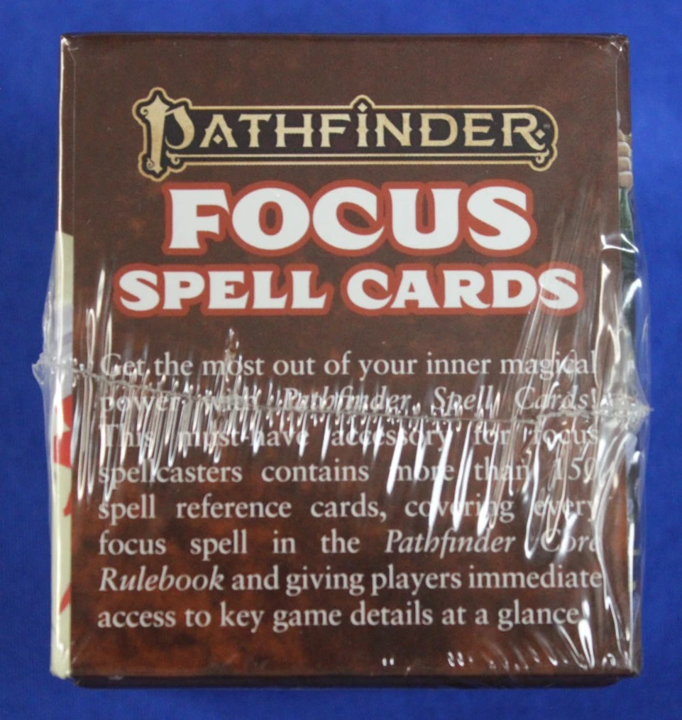 Pathfinder 2E Spell Cards & Basic Cantrips Lot of 6 Occult Focus Divine Primal