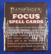 Pathfinder 2E Spell Cards & Basic Cantrips Lot of 6 Occult Focus Divine Primal