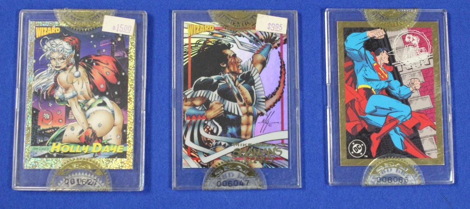 Wizard 23 Foil Comics Trading Cards