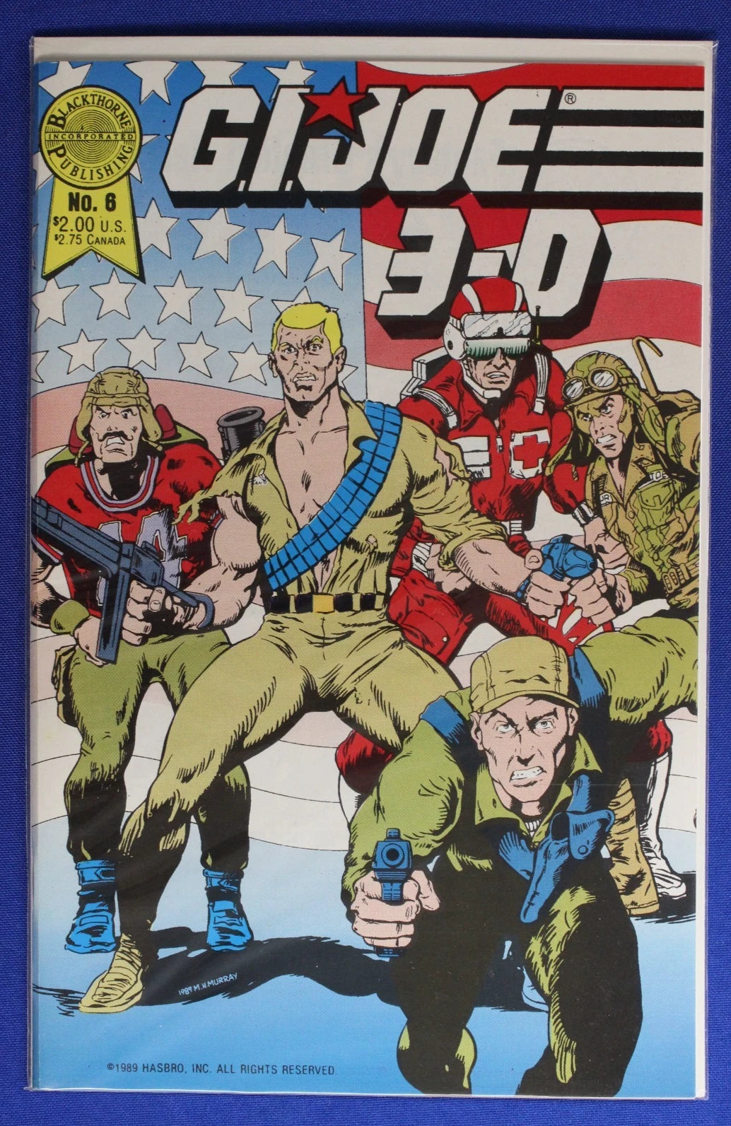 GI Joe 3-D #1-6 + Annual Complete Set VF