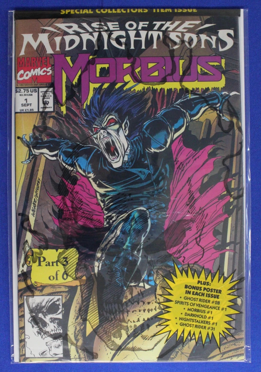 Rise of the Midnight Sons #1-6 Complete Set Polybagged VF+