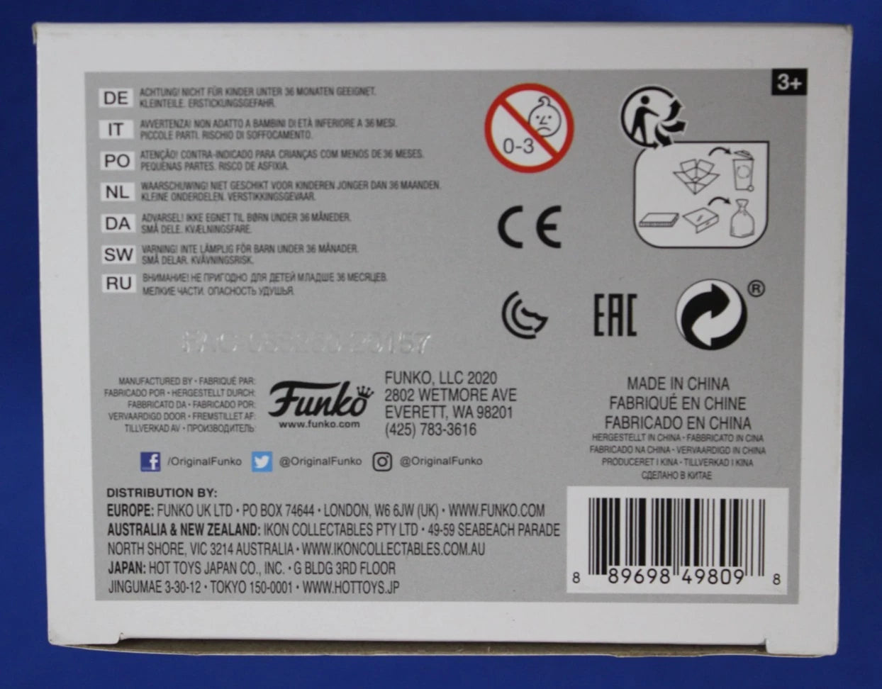 Funko POP! What About Bob? Bob Wiley Figure Lot