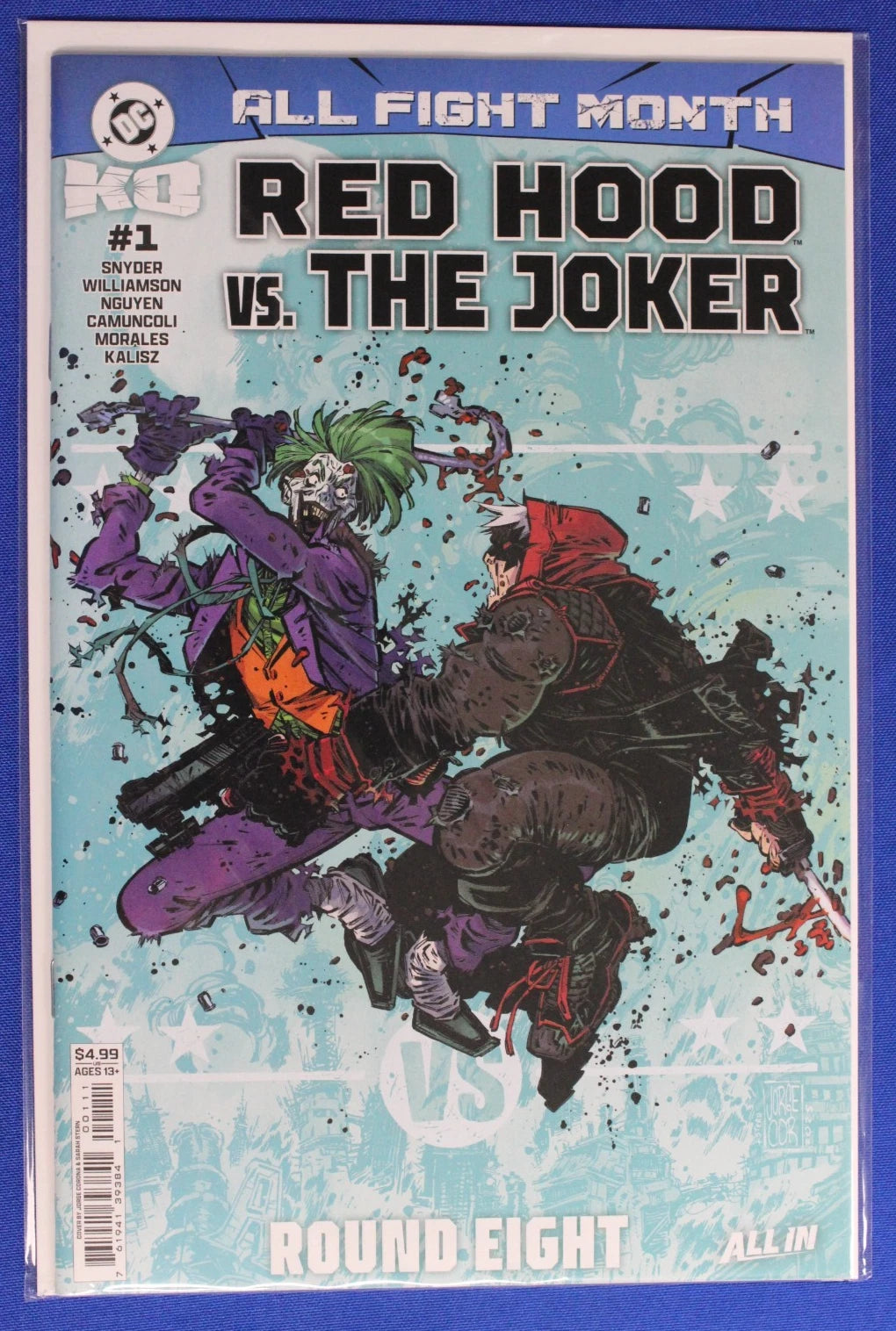 DC KO All Fight Month Rounds #1-8 Complete Set VF/NM