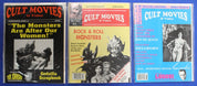 Cult Movies Magazine Lot of 18 VF-VF/NM