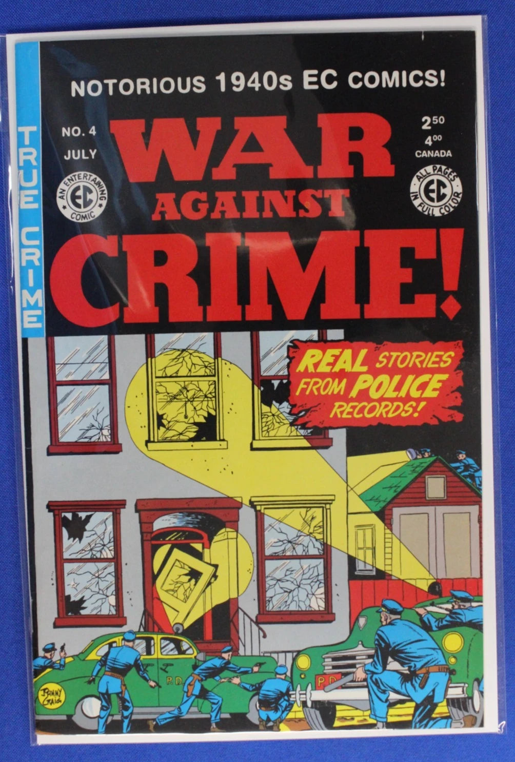 War Against Crime #2-9 Near Complete Set Reprints Lot of 8 FN