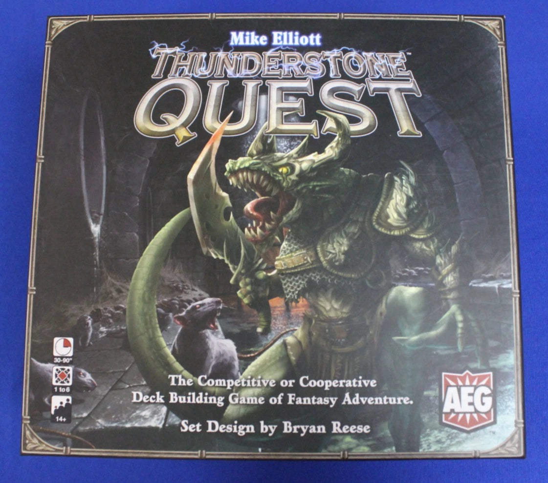 AEG Thunderstone Quest To The Barricades Kickstarter Lot Base Game + Expansions