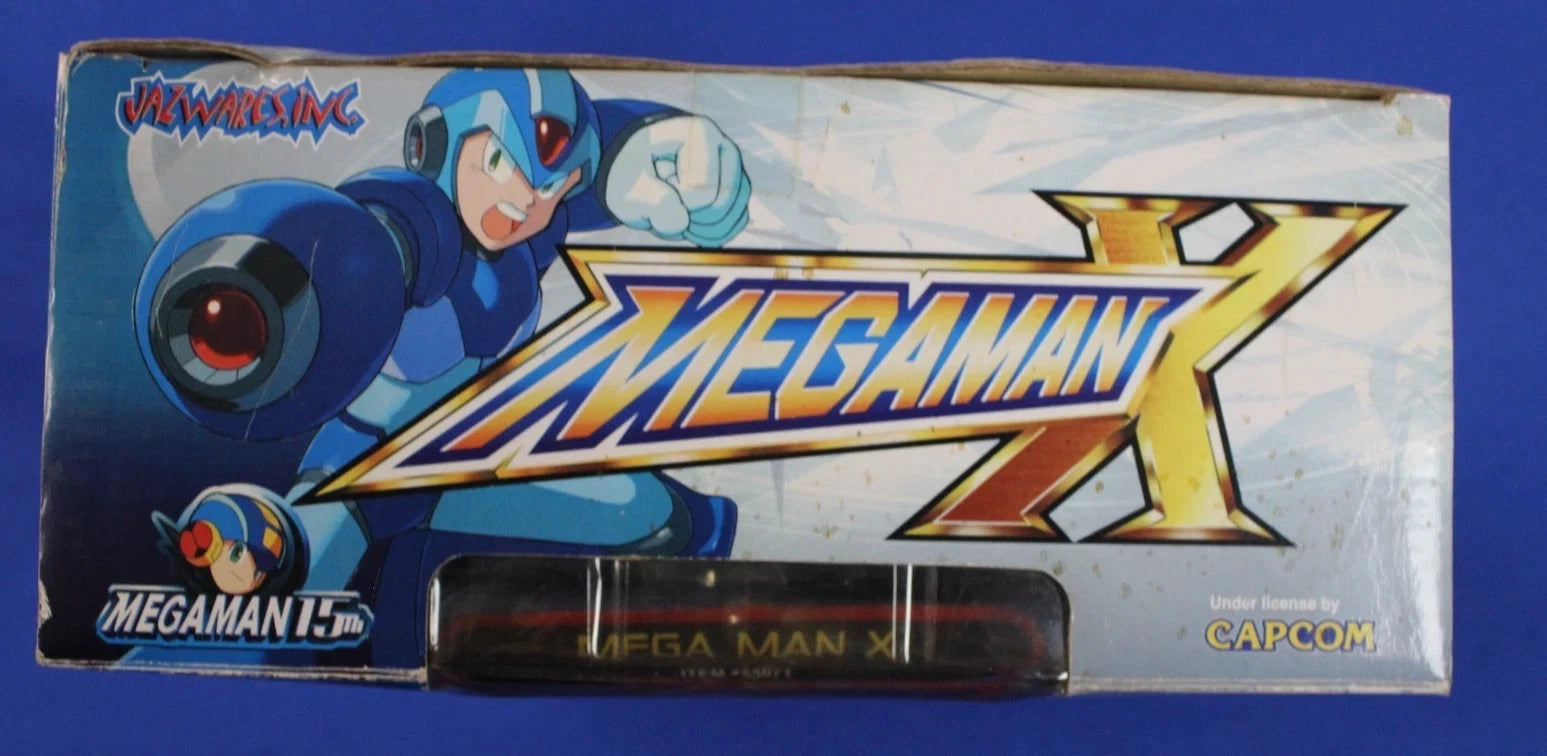 Mega Man X & Magnet Mine 10" Action Figure Lot of 2