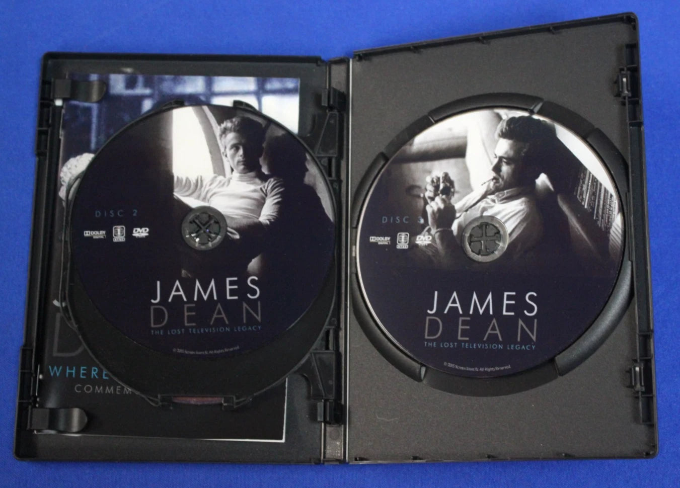 James Dean The Lost Television Legacy Opened DVD Box Set