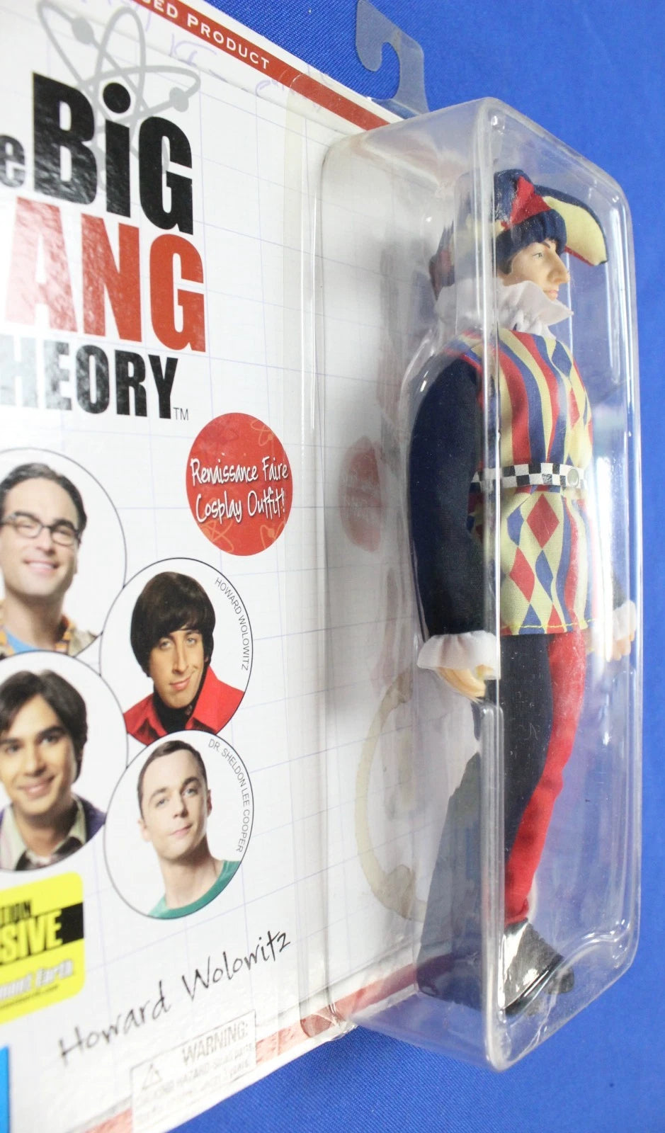 Big Bang Theory Renaissance Faire Cosplay Set of 3 Entertainment Earth Exclusive