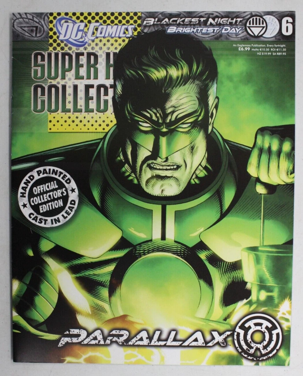 Eaglemoss DC Blackest Night Collection Parallax Lead Figurine & Magazine #6 FN