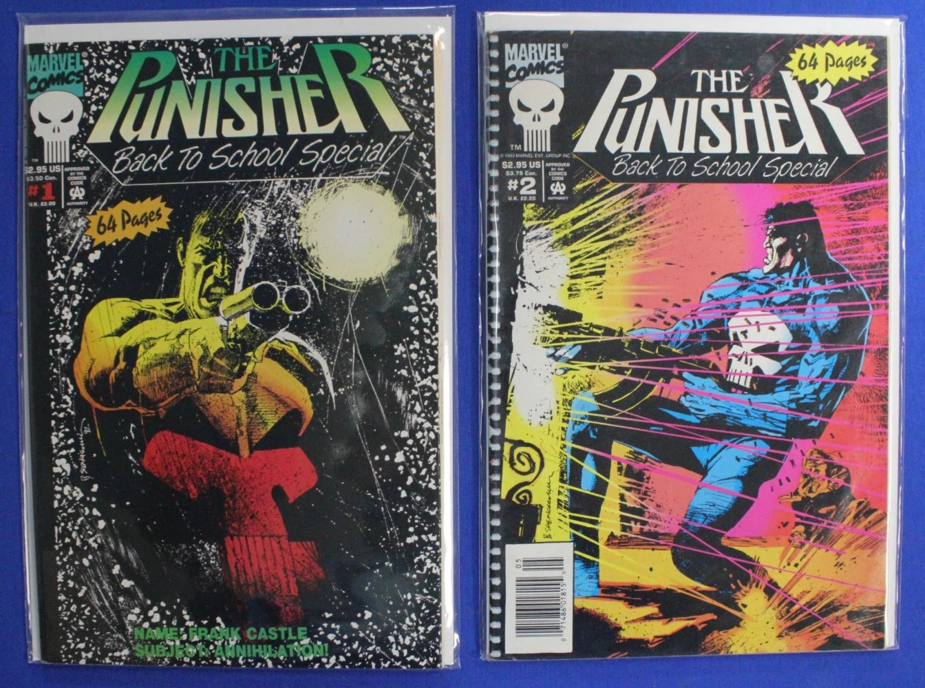 The Punisher Mini-Series Specials TPBs Lot of 20 VF-VF/NM