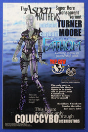 Fathom #4 VF SIGNED by Michael Turner No COA