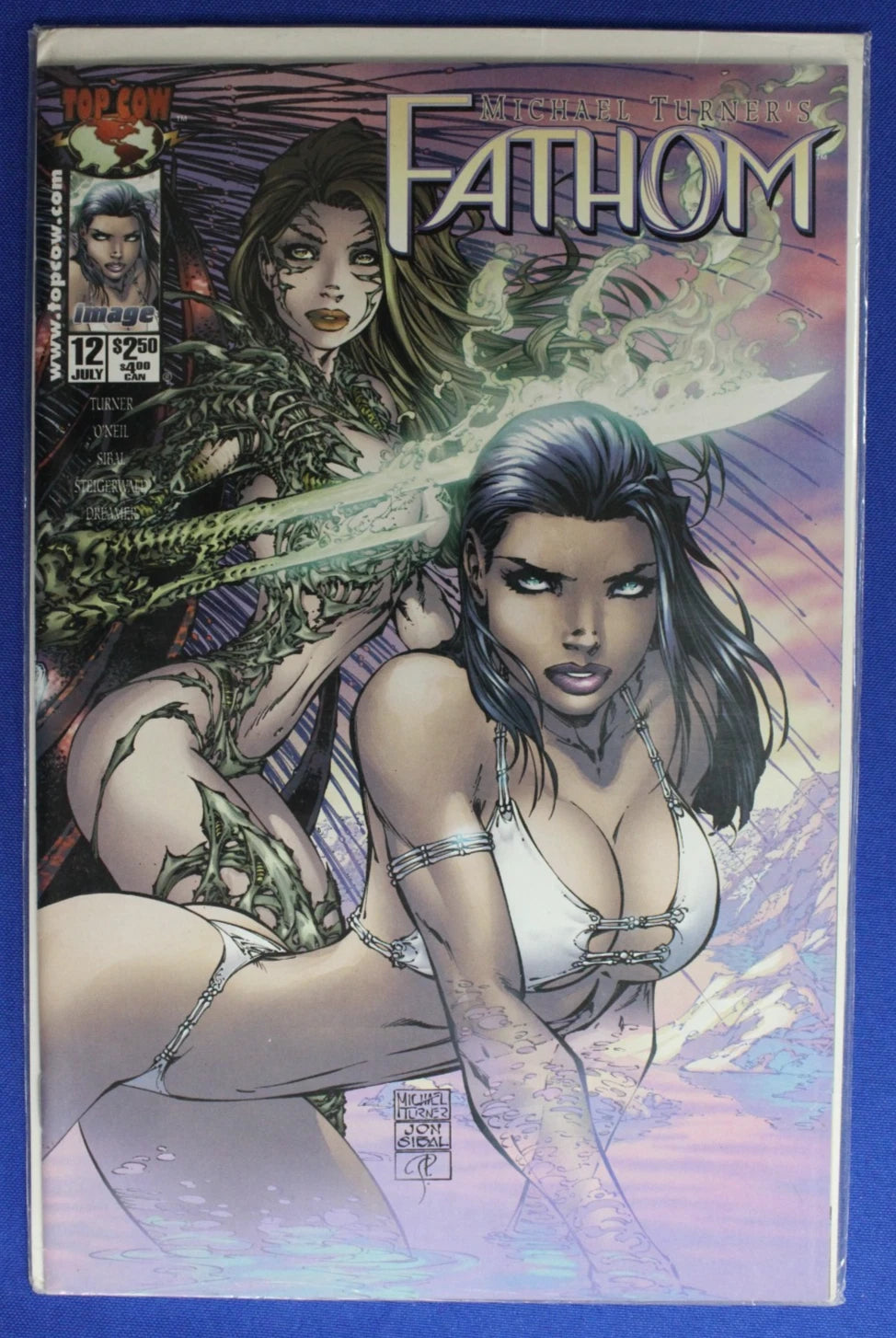Fathom #12 Michael Turner B Variant & Holofoil Variant VF/NM