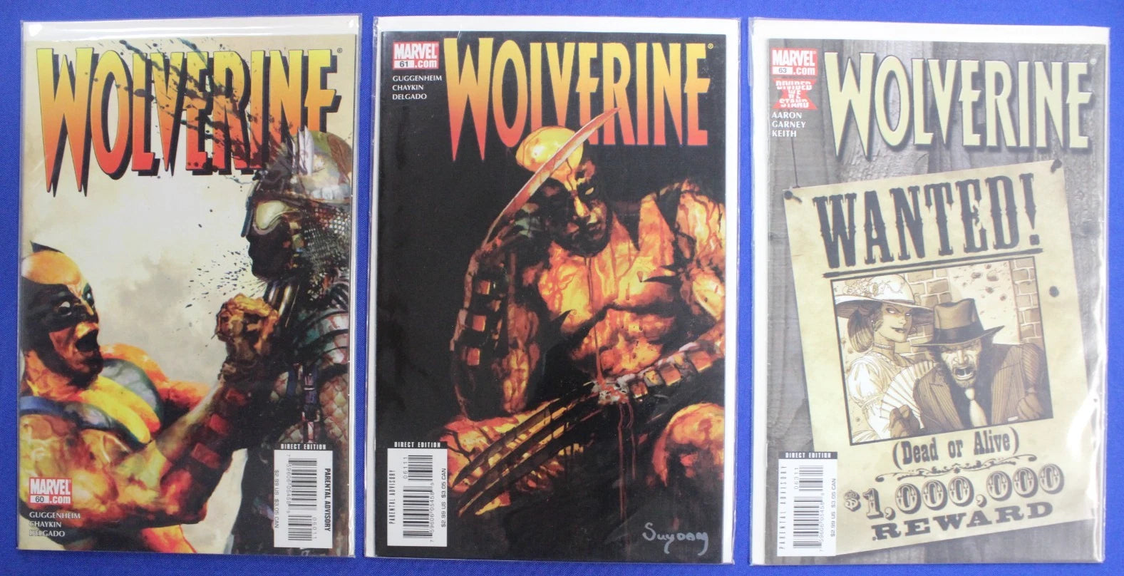 Wolverine Lot of 33 VF-VF/NM