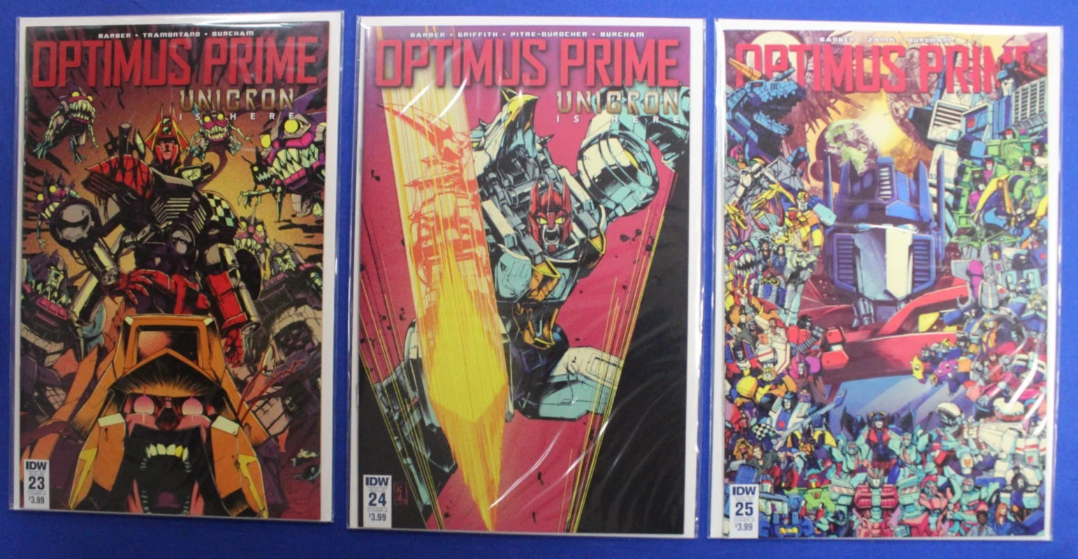 Optimus Prime #1-25 + Annual Complete Set VF-VF/NM