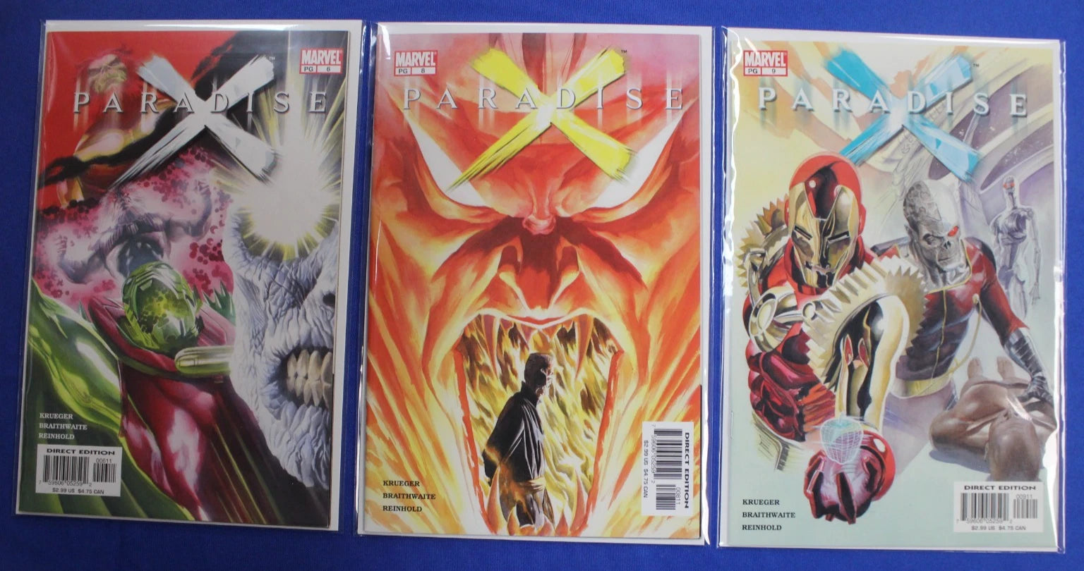 Earth X #0-12 & X Complete Set + Extras Lot of 42 VF-VF/NM