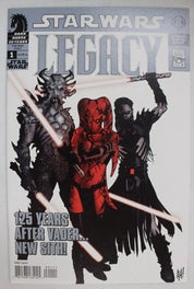 Star Wars Legacy #1 3rd Print + HTF $1 Dollar Reprint